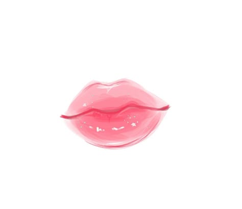 Lips For Drawing, Jelly Lips Drawing, Jimin Lips Drawing, Cute Lips Drawing, Art Lips Drawing, Lips Digital Art, Digital Lips, Lips Draw, Jimin Lips