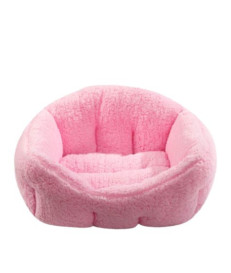 PAPITLULU Rectangular Self Warming Medium Sleeping Sized Pink Dog Beds, Fleece Dog Bed, Cat Groomer, Small Sized Dogs, Cats Sleeping, Lounge Bed, Dog Spaces, Pink Pet, Pink Puppy