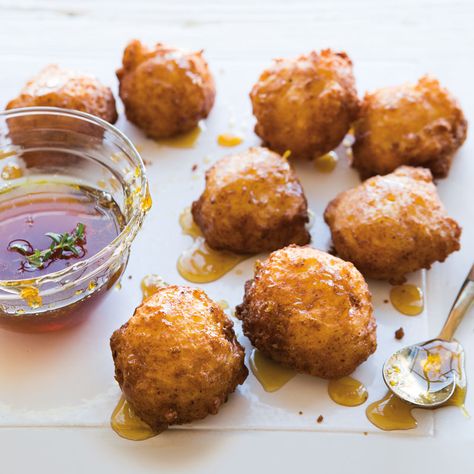 Mini Ricotta Doughnuts Ricotta Doughnuts Recipe, Williams Sonoma Recipes, Italian Donuts, Dipping Sauces, Doughnut Recipe, Sweet Rolls, Pastry Dough, Italian Desserts, Donut Recipes