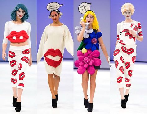 Fashion..What it is actually? – CrypticFashionCult What Is Pop Art, Fashion Pop Art, Pop Art Clothing, Art Themed Party, Pop Art Fashion, Pop Art Girl, Roy Lichtenstein, Pop Art Style, Quirky Fashion