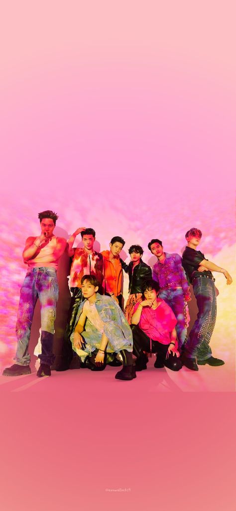 Cream Soda Exo Wallpaper, Exo Cream Soda, Exo Exist, Exo Background, Exo Group, Exo Concert, Exo Aesthetic, Exo Lockscreen, Ko Ko Bop