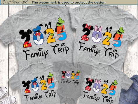 Disney 2025 Family Trip Vacation Shirts, Disney Family Shirts, Disneyland Shirts, Disney Couple Shirts, Disneyworld Shirts, Disney Shirts Family Disney Shirts Ideas, Disney Trip Shirts Family, Disney Group Shirts, 2025 Family, Animal Kingdom Shirt, Family Shirts Disney, Disney 2025, Disney Cruise Shirts, Custom Disney Shirts