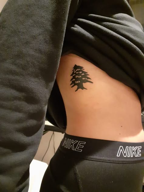 Lebanese Tattoo, Cedar Tree Tattoo, Lebanon Tattoo, Cold Tattoo, Aesthetic Places Background, Lebanese Cedar Tree, Lebanon Tree, Lebanon Culture, Country Tattoos