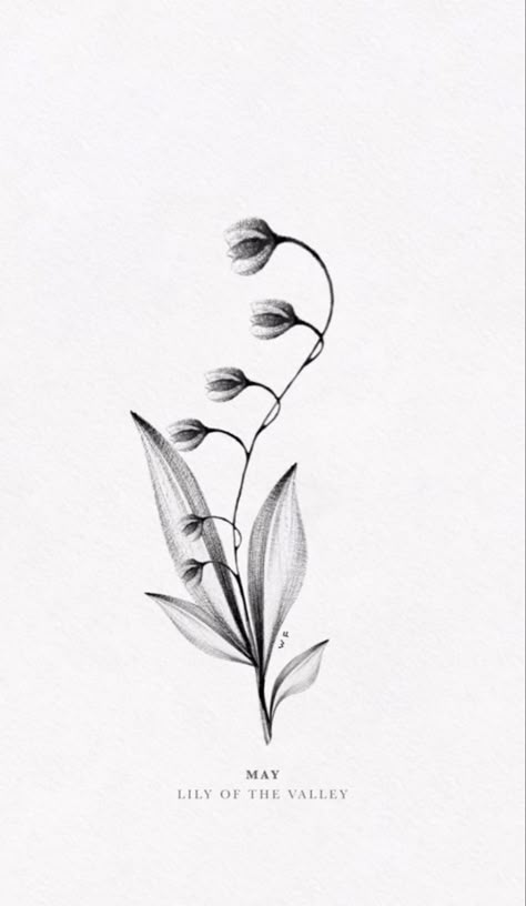 Months Tattoo, Ankle Tattoo Ideas, Wrap Around Tattoo, Lily Flower Tattoos, Mama Tattoo, Flower Tattoo Ideas, Ankle Tattoos, Tattoos For Women Flowers, Lily Of The Valley Flowers