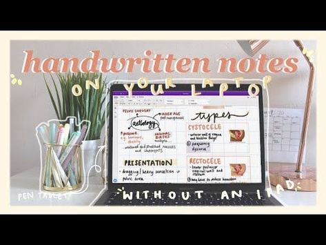 How to make digital handwritten notes on your laptop (using a pen tablet) with OneNote freeplanners #birthdayplanner #businessplannerprintables #bookplanner✏️. How To Make Notes On Laptop, Digital Notes Aesthetic Laptop, How To Make Aesthetic Notes On Laptop, Aesthetic Notes On Laptop, How To Take Notes On A Laptop, Notes In Laptop, Laptop Notes Aesthetic, Onenote Notes Aesthetic, Notes On Laptop