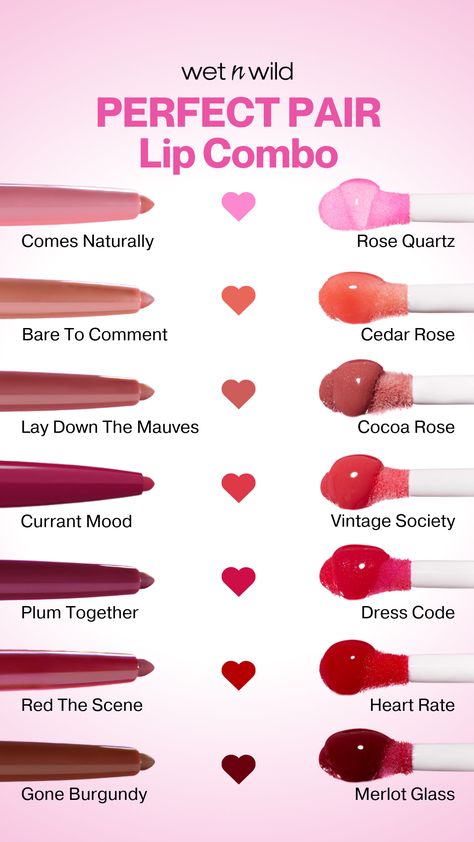 Celebrating Friendship Day with our Perfect Pair lip combos 🤗 'Perfect Pout' Gel Lip Liners + Lip Oils are a match made in makeup heaven 😇 Spring Lip Combos, Good Lip Combos For Light Skin, Cute Lip Combos, Good Lip Combos, Lip Combos Drugstore, Drugstore Lip Combos, Lip Combos For Light Skin, Best Lip Combos, Perfect Lip Combo