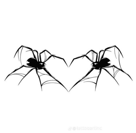 Desain Buklet, Creepy Tattoos, Spider Tattoo, Cute Little Tattoos, Pretty Tattoos For Women, Tattoo Style Drawings, Tattoo Design Book, Discreet Tattoos, Tattoo Flash Art