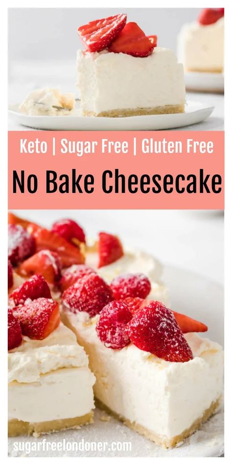 Zero Carb Cheesecake, Sugarfree Cheesecake Recipes Sugar Free, No Sugar Cheesecake Recipes, Sugar Free Cheesecake Jello Recipes, Sugar Free Jello Cheesecake Recipes, Keto Cheesecake Recipes Easy, Sugar Free Flan Recipe, Sugar Free Cheesecake Pudding Recipes, No Sugar Cheesecake