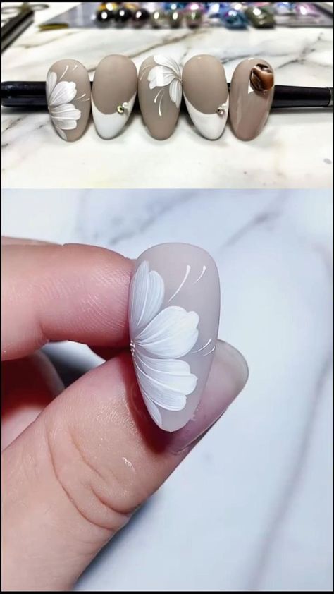 Petal gel nails so easy in 2022 | Nail art hacks, Nail art designs videos, Elegant nails Quick Nail Art, Nail Art Designs Images, Art Hacks, Art Deco Nails, Gel Nail Art Designs, Nail Art Techniques, Pink Gel, Homecoming Nails Acrylic, Nail Art Designs Diy