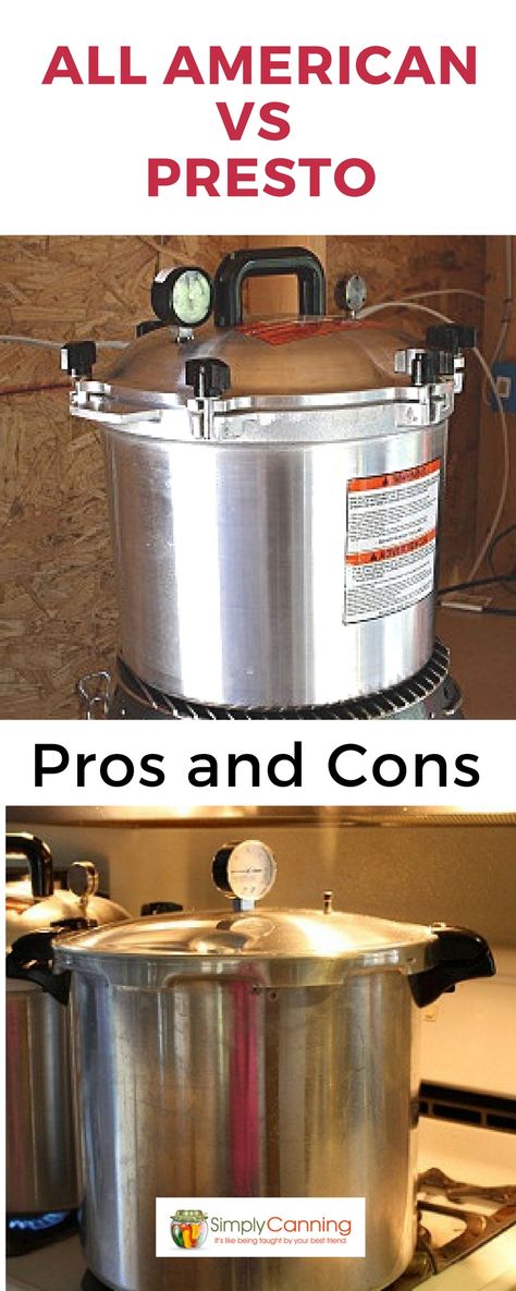 Pressure canners are discussed and compared in this video by SimplyCanning.com. Learn about the different styles and features of each brand to make an informed choice on which is right for you! Presto Pressure Canner, Pressure Canner Recipes, Canning Recipes For Beginners, Water Bath Cooking, Homestead Diy, Canning Pressure Cooker, Preserving Tomatoes, Canning Equipment, Fruit Pie Filling