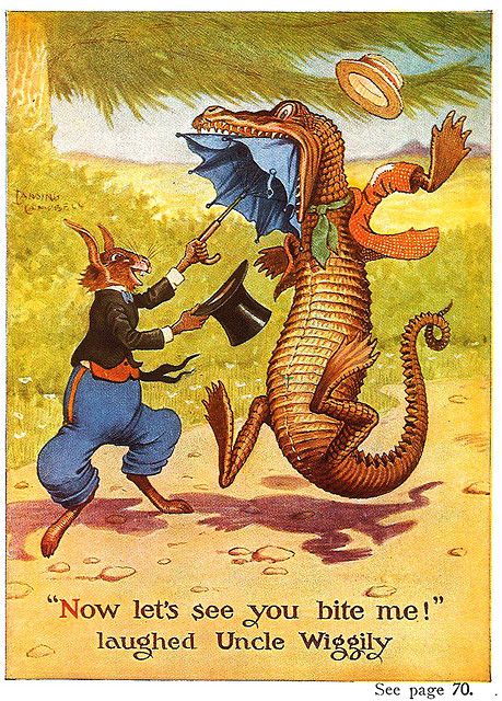 The Skillery Skallery Alligator by jl.incrowd, via Flickr Uncle Wiggly, Story Book Art, Hood Books, Children's Books Illustrations, Folk Stories, Words Art, Child Hood, Illustration Board, The Librarian