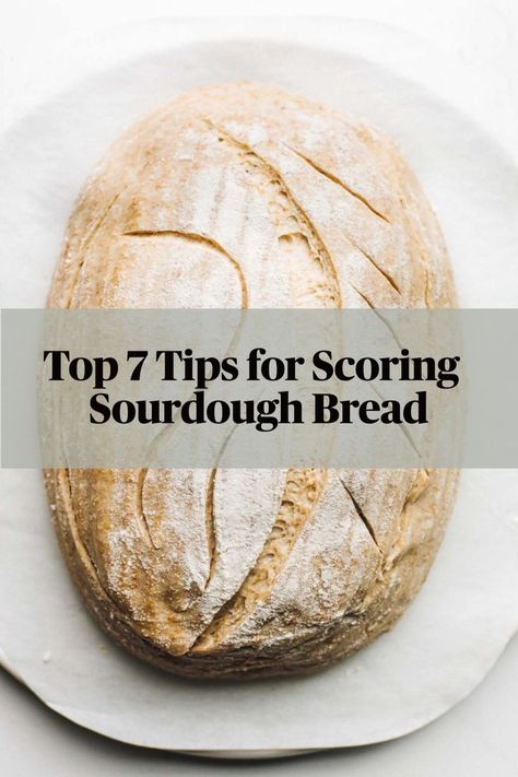 sourdough being scored Score Sourdough Bread, Scoring Sourdough Bread, Sourdough Bread Healthy, Scoring Sourdough, Bread Scoring Patterns, Making Sourdough Bread, Bread Healthy, Bread Scoring, Sourdough Starter Discard Recipe