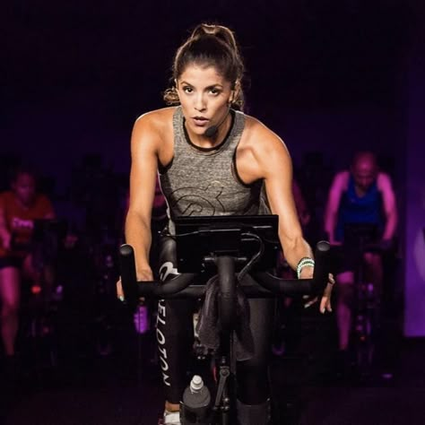 This Is What America’s Fittest Peloton Instructors Eat To Get Crazy Six PacksDelish Peloton Transformation, Peloton Cycle Before And After, Spin Photoshoot, Peloton Instructors, Tattoo On Bicep, Robin Arzon, Spin Instructor, Glute Workouts, Peloton Bike