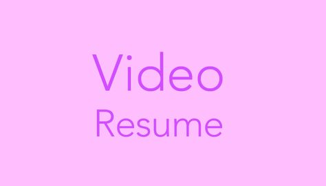 How to Make a Favorable Impression with your Video Resume The newest trend in hiring and HR is the video resume or introduction.  Employers are really embracing the medium because they can engage with the  applicant and get to know more about them.  As this becomes the norm and  employers feel more at ease, job seekers will need to learn how to take  advantage of this new job search tool. It’s a great way of introducing  yourself to the person doing the hiring. Video Introduction, Introducing Yourself, Interview Video, Video Resume, My Cv, Cover Letters, Job Seekers, Cover Letter For Resume, Job Application