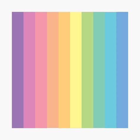 Podcast Logo, Rainbow Palette, Colour Pallets, Pastel Colour Palette, Hex Codes, Color Pastel, Pastel Rainbow, Colour Palettes, Color Pallets