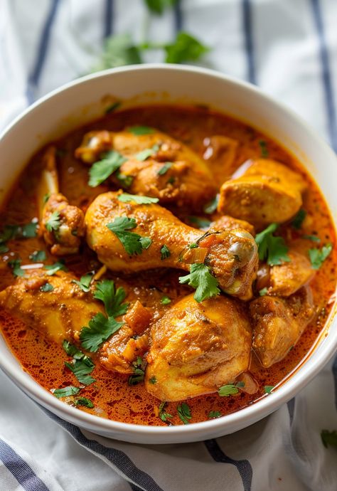 Learn How to Cook Chicken Curry Indian Recipe For Free | Recipes You'll Love, Made Easy! Indian Food Curry, Chicken Curry Aesthetic, Veg Dishes Indian, Desi Food Recipes, Authentic Indian Chicken Curry, Chicken Curry Recipe Indian, Aesthetic Food Pics, Odisha Food, Chicken Recipes Indian