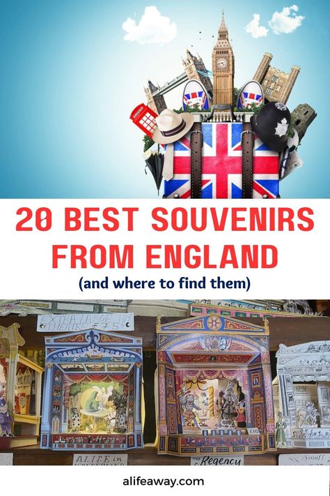 Looking for a unique memento on your next trip to England? Check out these 20 ideas for the best English souvenirs and where to find them. UK Travel | England Travel | London Travel London Souvenirs Ideas, Uk Souvenirs, England Souvenirs, City Breaks Uk, Ireland Souvenirs, Travel Cities, Best Souvenirs, London Souvenirs, Souvenir Ideas