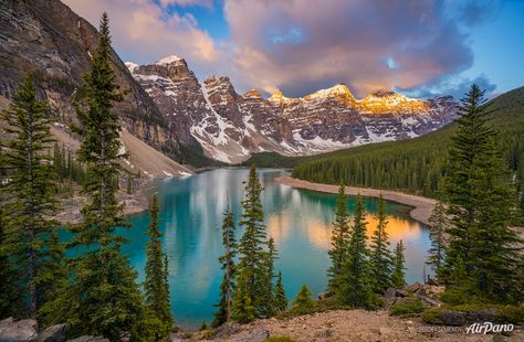 Lake Morraine Canada, Macbook Wallpaper High Quality Landscape, Mojito Tequila, Randy Hayashi, Moraine Lake Canada, Spring Landscapes, Loose Art, Thyme Tea, Panorama Landscape