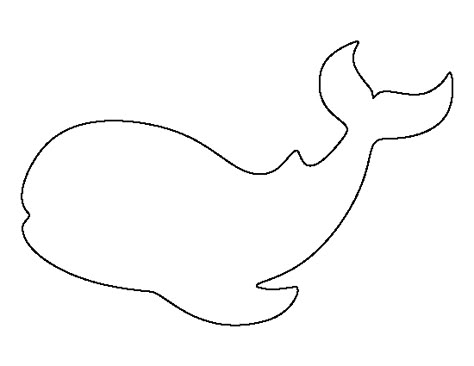 Whale pattern. Use the printable outline for crafts, creating stencils, scrapbooking, and more. Free PDF template to download and print at http://patternuniverse.com/download/whale-pattern/ Whale Silhouette Printable, Whale Pattern Printable, Whale Printable Free, Whale Template Printable Free Pattern, Whale Template Free Printable, Fish Template Printable Free Pattern, Felt Templates Printable Free Pattern, Whale Stencil, Whale Template