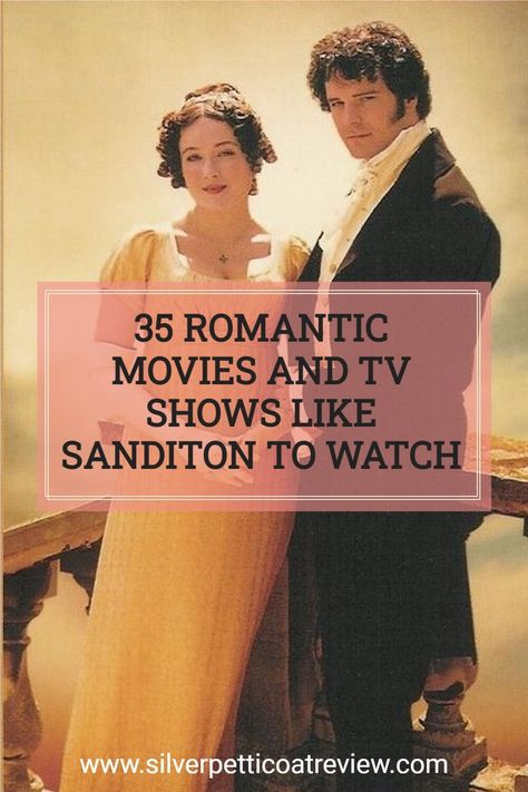 The Sanditon TV Show is now renewed, so here are some period drama and romance movies and TV shows like Sanditon to tide you over until Sanditon season two premieres! | Save Sandition | Sanditon 2019 | Period Drama | Romance Movies | Sanditon Theo James | Romantic TV Shows Romantic Tv Shows, Drama Romance Movies, Jane Austen Funny, Period Drama Romance, Quotes Jane Austen, Period Piece Movies, Amazon Prime Tv Shows, Sanditon 2019, Period Drama Men