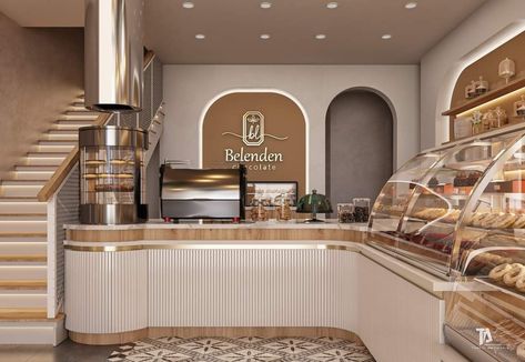 Cake Shop Interior, Patisserie Design, Bakery Interior, Coffee Shop Interior, Bakery Design Interior, Cafe And Restaurant, Coffee Shop Interior Design, Cozy Coffee Shop, Modern Cafe