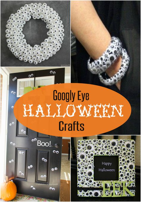 KIDS HALLOWEEN CRAFTS | Googly eye crafts that are simple to make and a great way to get the kiddos involved in Halloween decorating Googly Eye Crafts, Kids Halloween Crafts, Halloween Costume Ideas For Kids, Costume Ideas For Kids, Halloween Post, Craft Eyes, Spooktacular Halloween, Halloween Diy Crafts, Autumn Crafts