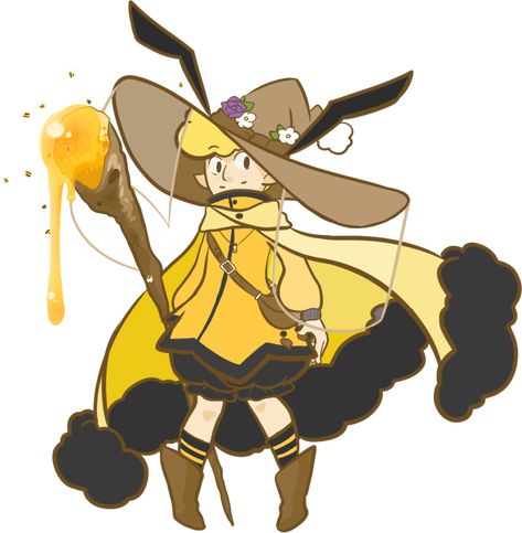 Fantasy Beekeeper, Bee Human Hybrid, Honey Bee Art Drawings, Bee Oc Drawing, Bee Character Design, Bug Character Design, Bee Oc, Bee Witch, Bee Cosplay