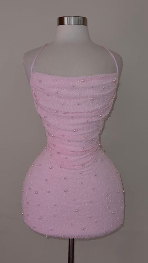 Eliza Dress - Pink Eliza Dress, Mini Party Dress, Stunning Prom Dresses, Shein Outfits, Glamorous Dresses, Prom Dress Inspiration, Cute Prom Dresses, Mini Party, Pretty Prom Dresses