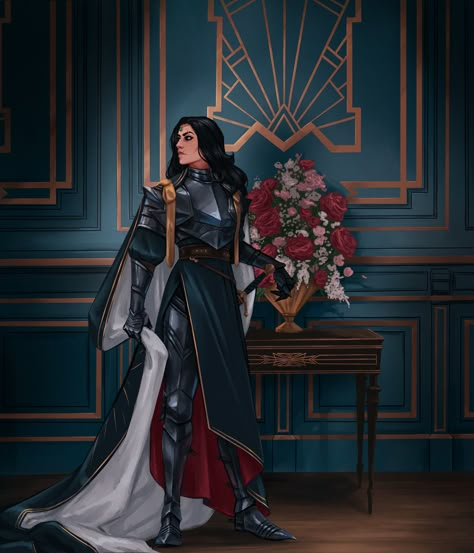 Female Knight Art Character Design, Fantasy Armor Dress, Female Knight Art, Knight Character Art, Queen Character Design, Woman In Armor, Moiraine Damodred, Over Lord, Wheel Of Time