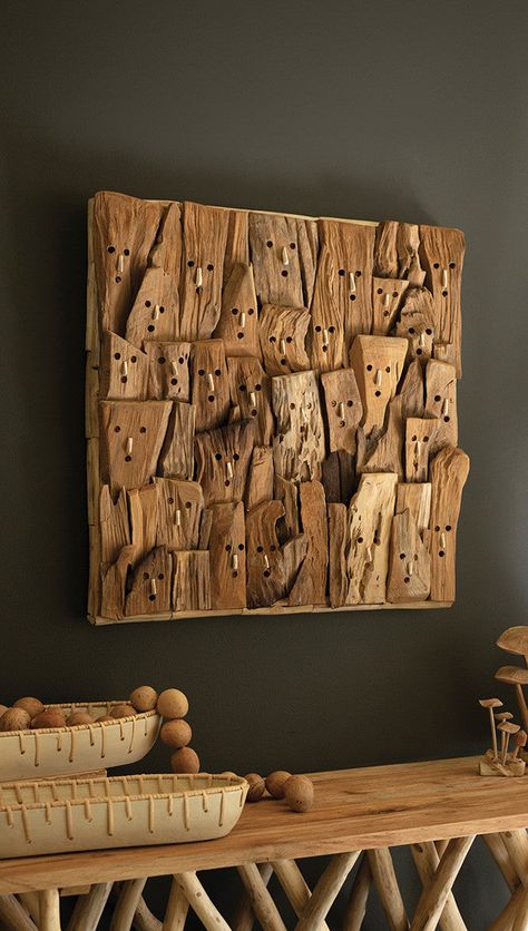 Driftwood wall art