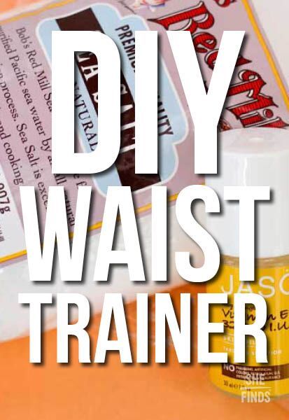 DIY waist trainer Diy Waist Cincher, Diy Waist Trainer, Homemade Body Wraps, Waste Trainer, Flat Stomach Workout, Waist Trimmer, Body Wraps, Waist Workout, 7 Hours