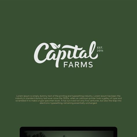 Farm Brand Identity, Farm Logo Design Branding, Farmer Logo Design, Organic Farm Logo, Farm Logo Inspiration, Tailor Logo Design, Eco Logo Design, Agriculture Design, Tailor Logo