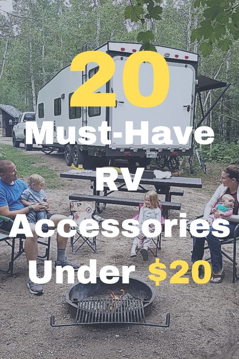 Rv Camping Hacks Outdoor Ideas, Packing A Travel Trailer, Trailer Hacks Diy Rv Camping, Rv Camper Must Haves, Camper List Rv Checklist, Camping Needs For Camper, Camp Trailer Must Haves, Camping Trailer Hacks Tips And Tricks, Diy Travel Trailer Ideas