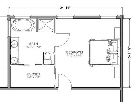 Small Master Bedroom Layout With Closet And Bathroom | Master bedroom plans, Master bedroom addition, Bedroom floor plans Master Suite Floor Plans, Suite Layout, Master Suite Layout, Master Suite Floor Plan, Suite Floor Plan, Attic Master Suite, Master Bath Layout, Master Suite Addition, Master Addition