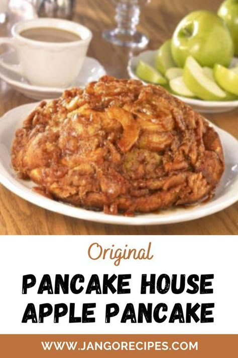 Pancake House Apple Pancake Recipe, Dutch Baby Apple Pancake, Bickfords Big Apple Pancake, Juicy Apple Pancakes, Dutch Apple Pancake Recipe, Original Pancake House Apple Pancake, Baked Apple Pancake Oven, Apple German Pancake, Apple Pancakes German