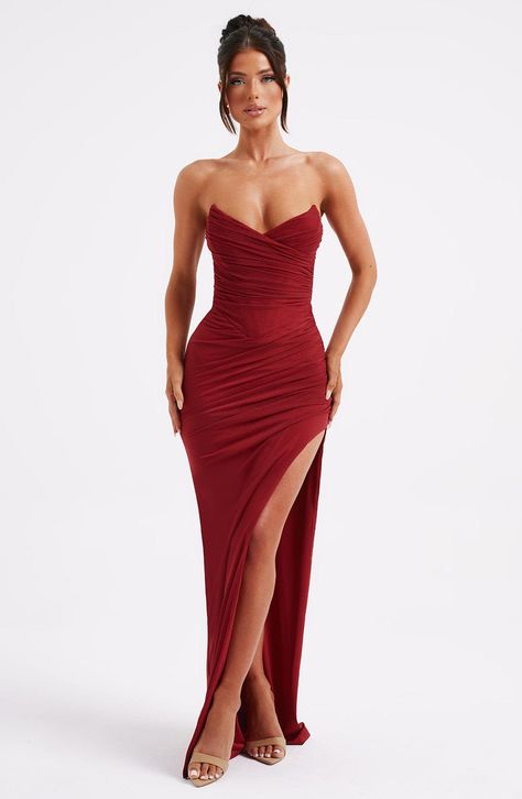 Wine red bridesmaid dresses