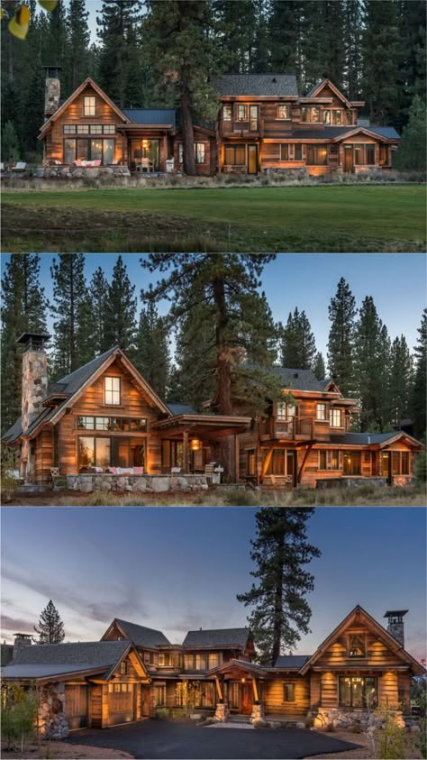 Mountain Cabin House Plans, Lodge House Plans, Lodge House, Dream Cabin, Mountain House Plans, Cabin House Plans, Cabin House, Log Cabin Homes, Luxury Homes Dream Houses