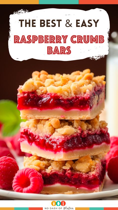 Get ready to fall in love with these Raspberry Crumb Bars! Bursting with the tangy sweetness of fresh raspberries and topped with a golden, buttery crumble, they're the perfect dessert for any season. Whether you're a baking novice or a seasoned pro, these bars are sure to impress. Perfect for your next family gathering, potluck, or just as a special treat for yourself. Raspberry Patch Crumb Bars, Raspberry Bars Recipes, Raspberry Dessert Bars, Bang Bang Shrimp Pasta Recipe, Fresh Raspberry Recipes, Raspberry Crumb Bars, Raspberry Squares, Bang Bang Shrimp Pasta, Raspberry Crumble Bars