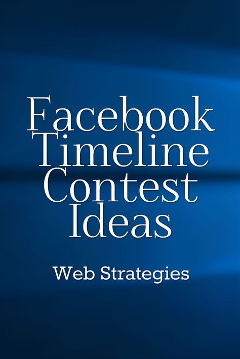 Social Media Contests Ideas, Contest Ideas, Social Media Contests, Facebook Timeline, Reward Yourself, Increase Engagement, Marketing Strategy, The Year, To Start