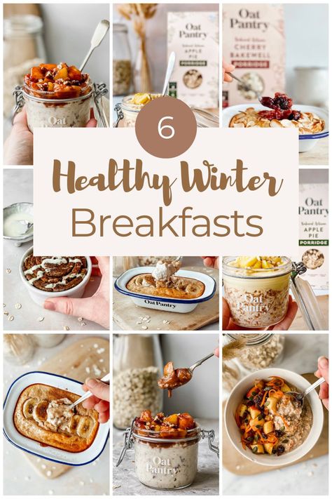 6 Healthy Winter Breakfast Recipes Quick Winter Breakfast, Warm Winter Breakfast Ideas, January Breakfast Ideas, Dates For Breakfast, Vegan Winter Breakfast, Winter Grocery List, Really Easy Breakfast Ideas, Healthy Thanksgiving Breakfast, Nourishing Winter Meals