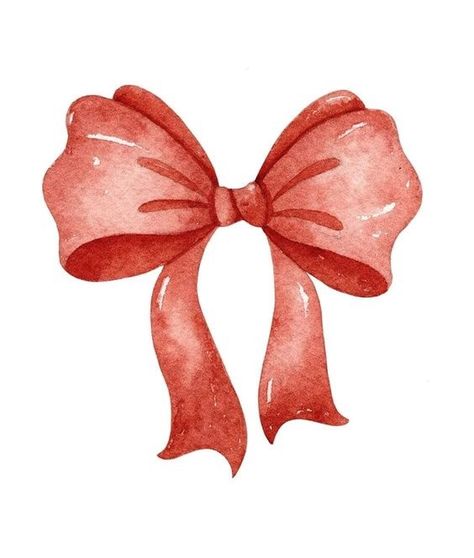 Bow Drawing, Bow Clipart, Idee Cricut, Baby Illustration, Watercolor Christmas Cards, Christmas Drawing, Christmas Illustration, Christmas Bows, Christmas Clipart