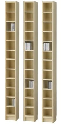 Picture of Buy the Shelves Diy Cd Storage, Cd Storage Ideas Diy, Dvd Shelf Ideas, Cd Organization Ideas, Ikea Cd Tower Hack, Cd Shelf Ideas, Dvd Shelf Repurpose, Ikea Cd Storage, Cd Rack Repurpose Ideas