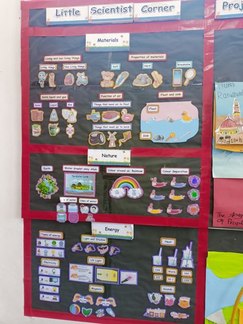 Science Corner Preschool, Science Corner Classroom Ideas, Deco Classroom, Science Corner, Preschool Creative Art, Science Chart, Jungle Theme Classroom, Class 2023, Theme Poster