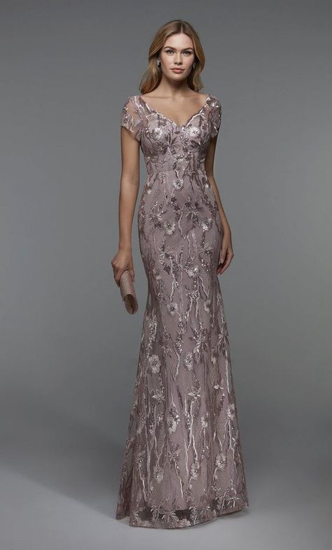 2024 Elegant, Chic Mother of The Bride Dresses Page 3 - Alyce Paris Formal Prom Dresses Short, Rosewood Color, Paris Model, Mother Of The Bride Dresses Long, Bride Gown, Mother Of The Bride Gown, Alyce Paris, Mother Of Groom Dresses, Groom Dresses