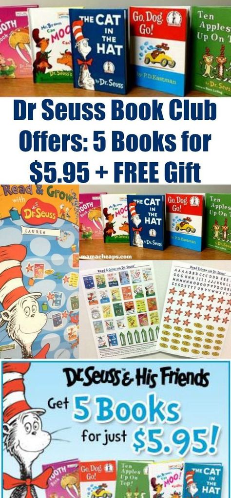 The BEST Dr Seuss Book Club offers - RIGHT HERE: https://www.mamacheaps.com/2018/01/best-dr-seuss-book-club-offers.html Dr. Seuss Book, Apple Hat, Winter Snack, Dr Seuss Books, Toddler Snacks, Fun Activities For Kids, Library Books, Busy Mom, Dr Seuss