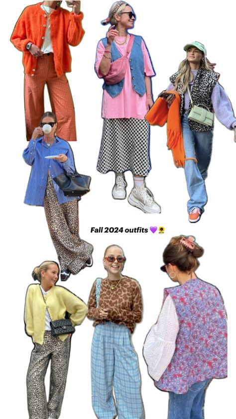 Portuguese girlie eclectic grandpa eclectic grandpa Gen Z Boho Fashion, Electric Grandpa Outfit, Fall Outfits Eclectic, Eclectic Grandpa Summer Outfit, Power Clashing Outfits, Bold Pattern Outfit, Eclectic Casual Outfits, Old Person Outfit, Colorful Granola Outfits