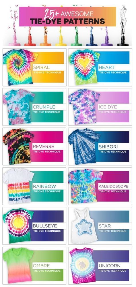 6 Ways to Make Spiral Tie Dye Tie Dye Folding Techniques, Tie Dye Shirts Patterns, Tye Dye Patterns, Tie Dye Birthday, Diy Tie Dye Techniques, Diy Tie Dye Designs, Tie Dye Patterns Diy, Diy Tie Dye Shirts, Tie Dye Party