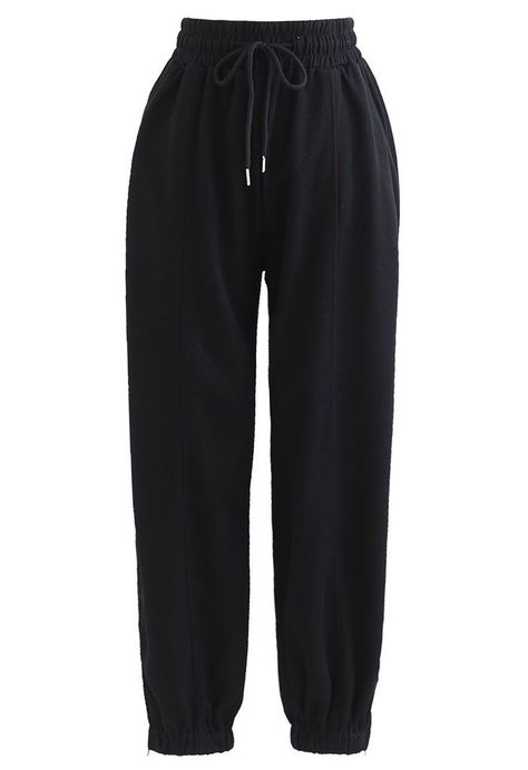 f670ef5d2d6bdf8f29450a970494dd64desc54751405ri Black Comfy Pants, Sweat Pants Png, Black Jogger Pants Outfit, Dancehall Outfits, Sweat Pants Black, Jogging Pants Black, Jogger Pants Outfit, Cute Sweatpants, Black Jogger Pants