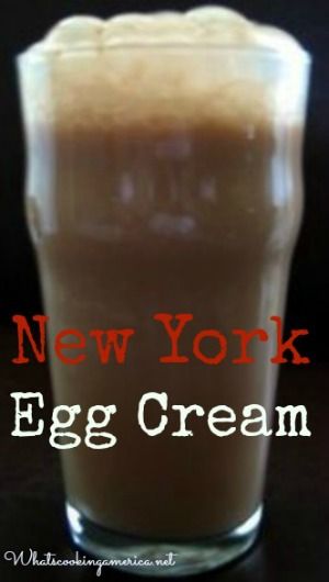 New York Egg Cream Recipe And History, Whats Cooking America Egg Cream Recipe, Egg Cream, Whats Cooking, Soda Fountain, Cream Soda, Chocolate Eggs, Chocolate Syrup, Beltane, Chocolate Drinks