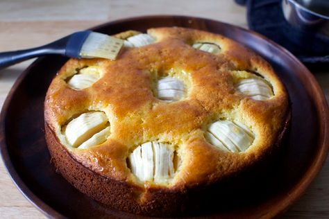 sunken apple and honey cake – smitten kitchen Cheesecake Bundt Cake, Jewish Apple Cake, Smitten Kitchen Recipes, Plum Torte, Rosh Hashana Recipes, Russian Honey Cake, Apple And Honey, Jewish Foods, Apple Cakes